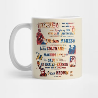 miriam makeba john coltrane oscar brown jnr Mug